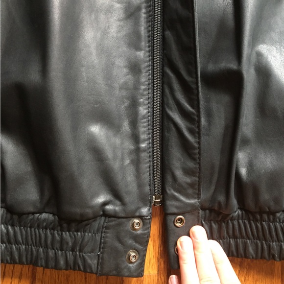 Vintage Men’s Leather Jacket Size XL - Picture 4 of 8